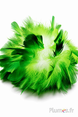 Kalkoen - Ø 18 cm - wit-lime-smaragd